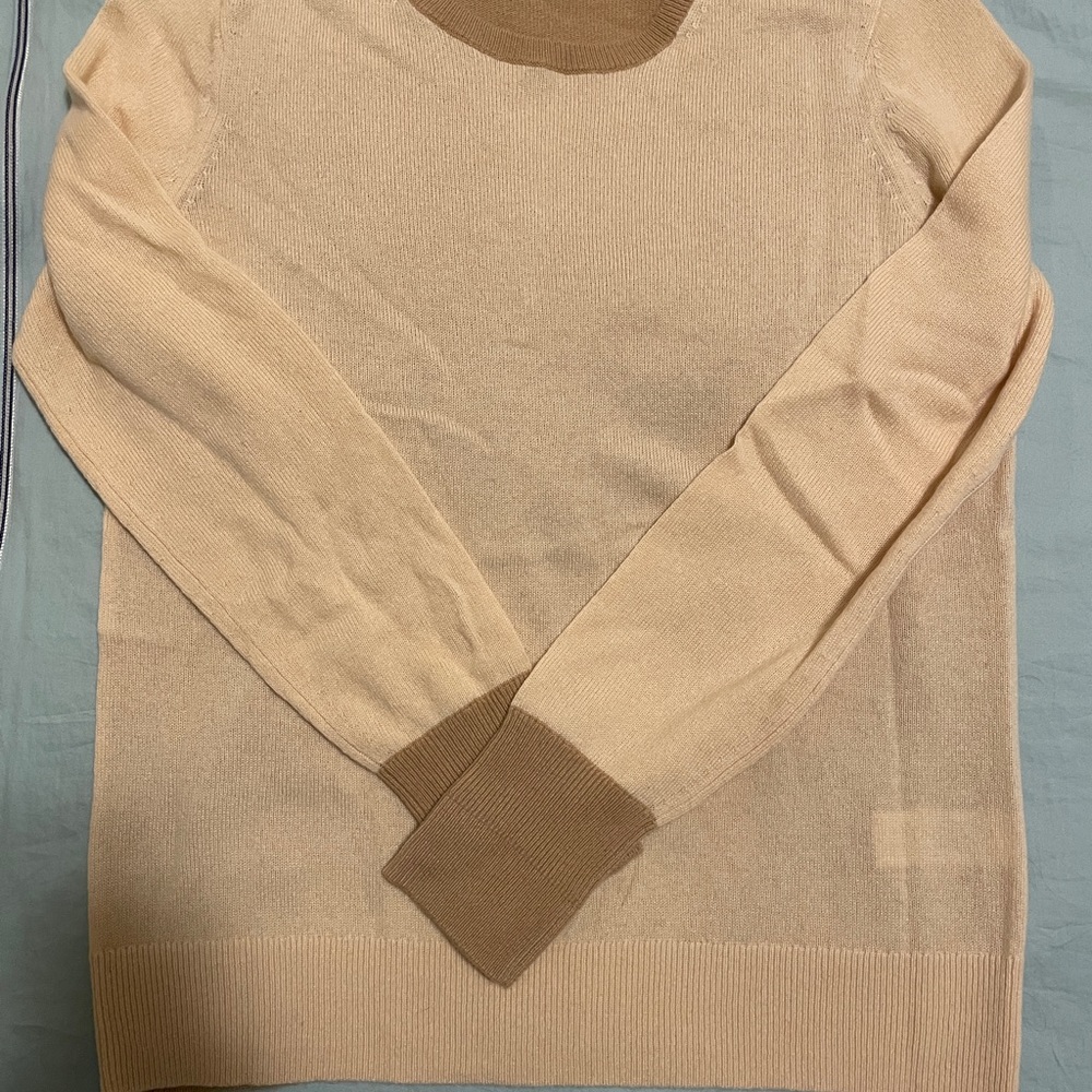 Everlane Colorblock Cashmere Sweater